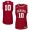 Indiana Hoosiers #10 Crimson Basketball For Men Jersey