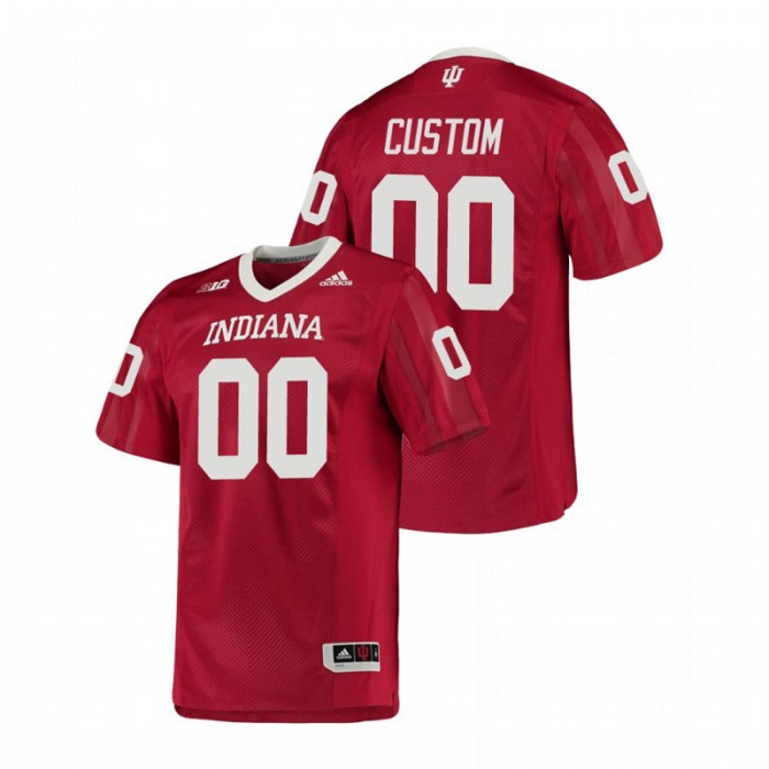 Custom Indiana Hoosiers College Football Game Crimson Jersey For Men