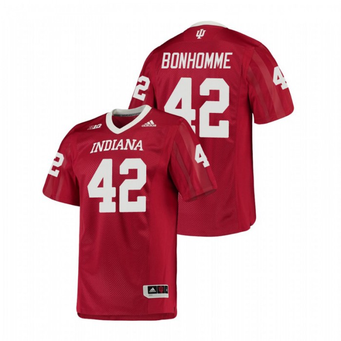 D.K. Bonhomme Indiana Hoosiers College Football Game Crimson Jersey For Men