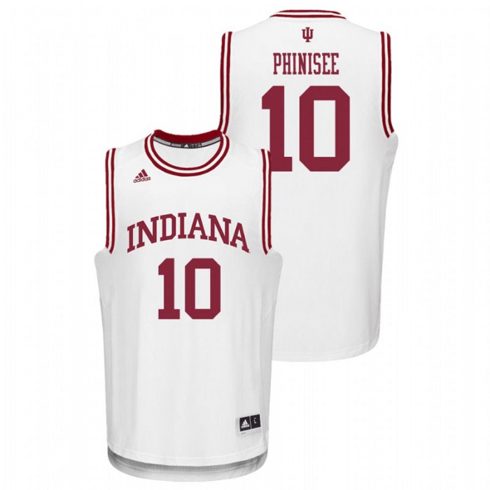 Indiana Hoosiers College Basketball White Rob Phinisee Replica Jersey For Men