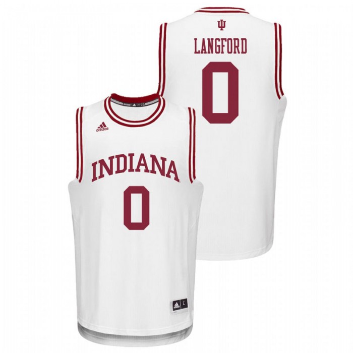 Indiana Hoosiers College Basketball White Romeo Langford Replica Jersey For Men