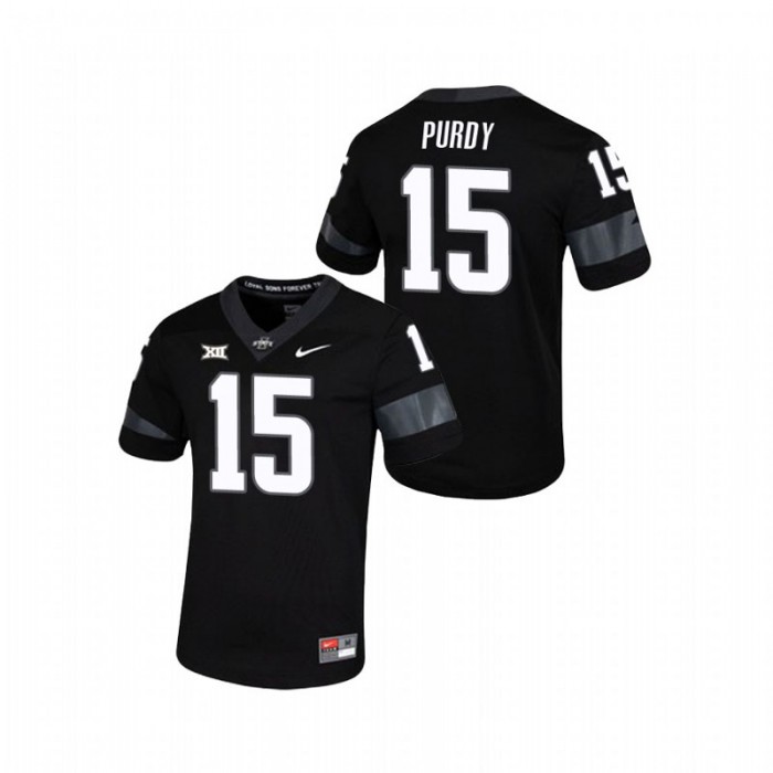 Iowa State Cyclones Brock Purdy Untouchable Game Jersey For Men Black