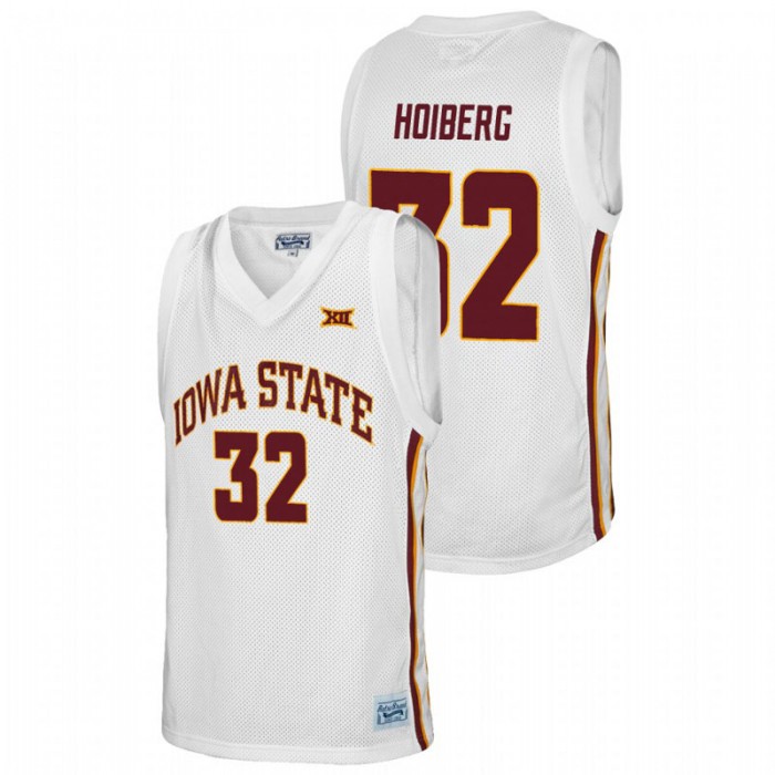 Iowa State Cyclones Fred Hoiberg Jersey College Basketball White Alumni For Men