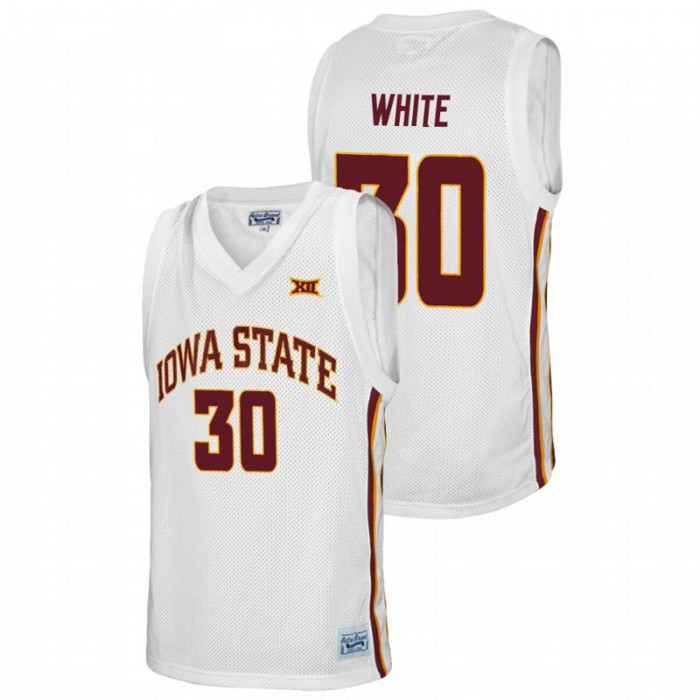 Iowa State Cyclones Royce White Jersey College Basketball White Alumni For Men