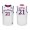 Kansas Jayhawks Basketball White College Clay Young Jersey