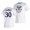 Ochai Agbaji Kansas Jayhawks 2022 March Madness Final Four Regional Champions Locker Room T-Shirt White #30