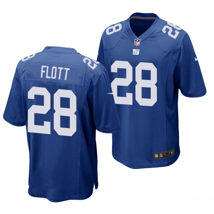 Cordale Flott #28 New York Giants 2022 NFL Draft Royal Men Game Jersey LSU Tigers