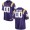 LSU Tigers Purple Customized Football For Men Jersey