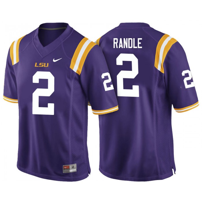 Male Rueben Randle LSU Tigers Purple College Footbal Alumni NFL Player Jersey