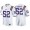 Male Kendell Beckwith LSU Tigers White College Footbal Alumni NFL Player Jersey