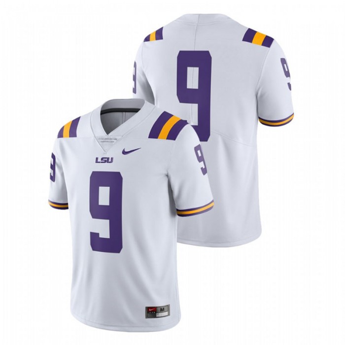 Men's LSU Tigers White Limited Football Jersey