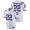 Clyde Edwards-Helaire LSU Tigers College Football White Game Jersey