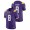 Patrick Queen LSU Tigers College Football Purple Game Jersey