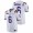 Terrace Marshall Jr. LSU Tigers Game Football White Jersey For Men