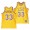 Shaquille O'Neal LSU Tigers Home 1990 Authentic Jersey-Gold