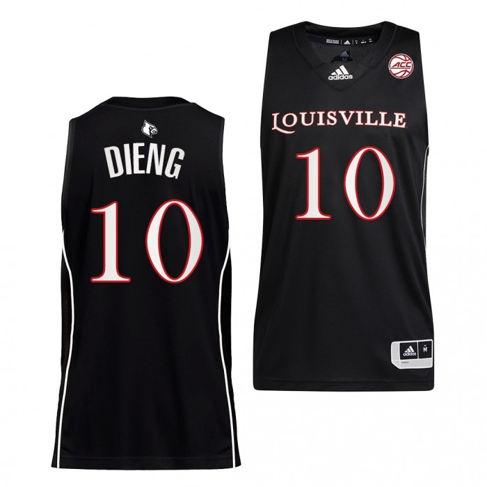 Louisville Cardinals Gorgui Dieng #10 Black College Basketball Uniform Alumni Jersey