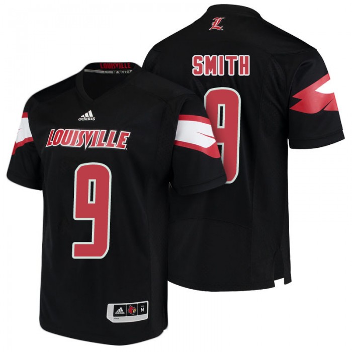 Male Jaylen Smith Louisville Cardinals Black 2018 Season College Football Player Jersey