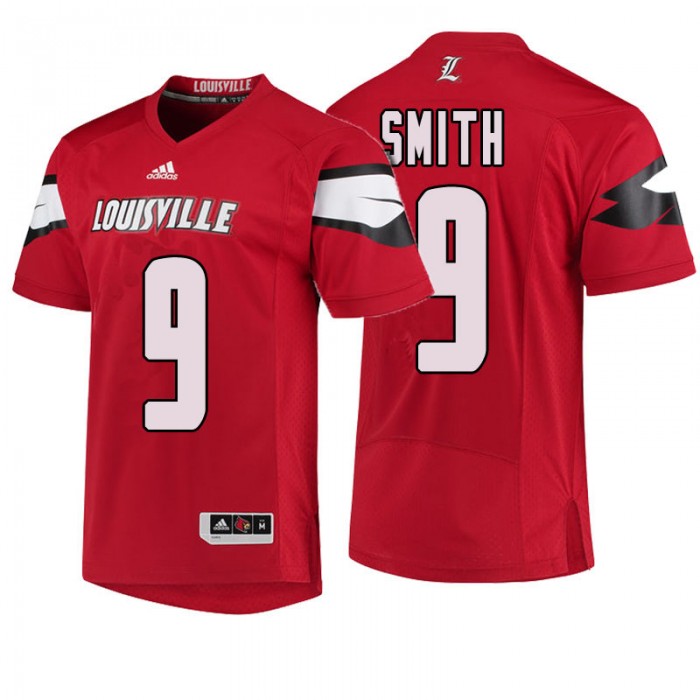 Male Jaylen Smith Louisville Cardinals Red 2018 Season College Football Player Jersey