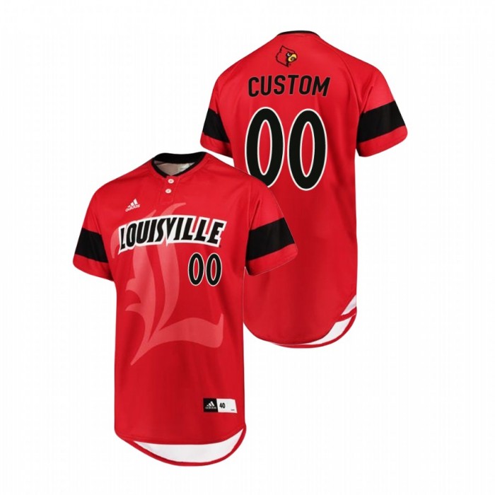 Louisville Cardinals Custom Replica Baseball Red For Men Jersey