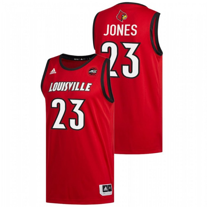 Louisville Cardinals Jazmine Jones Replica Red Jersey For Men