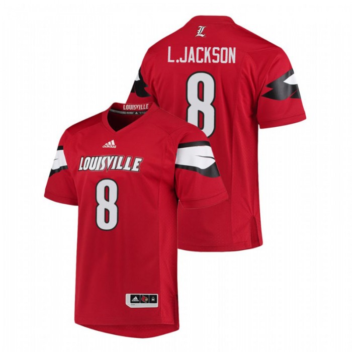 Lamar Jackson Louisville Cardinals College Football Red Jersey