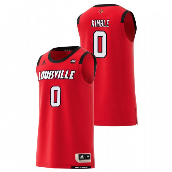 Louisville Cardinals College Basketball Red Lamarr Kimble Replica Jersey For Men