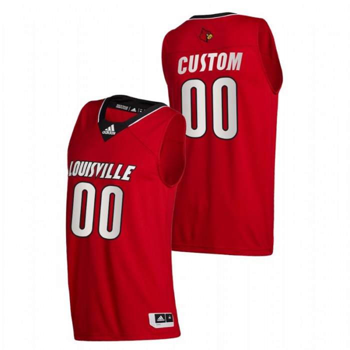 Louisville Cardinals College Basketball Custom Swingman Jersey Red Men