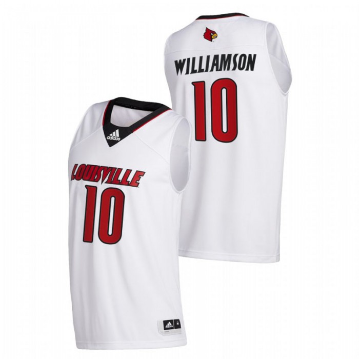Louisville Cardinals College Basketball Samuell Williamson Swingman Jersey White Men