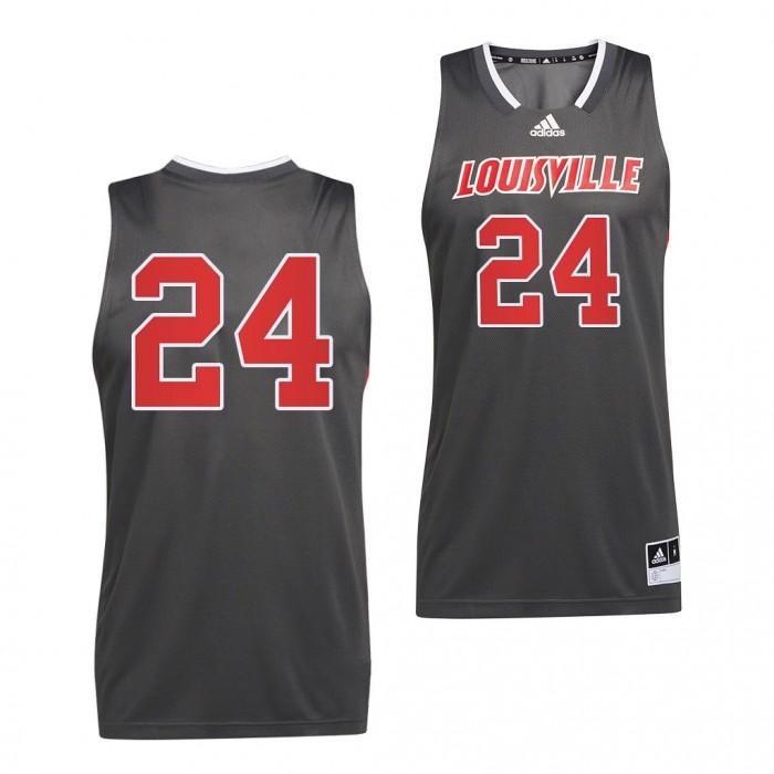 Montrezl Harrell #24 Louisville Cardinals Reverse Retro Alumni Basketball Grey Jersey