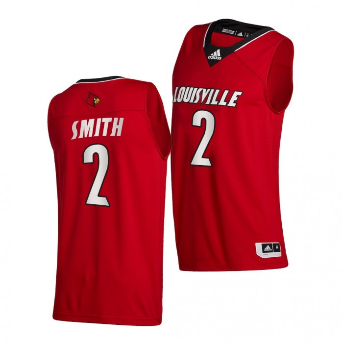 Russ Smith Jersey Louisville Cardinals Retired Number College Basketball Jersey-Red