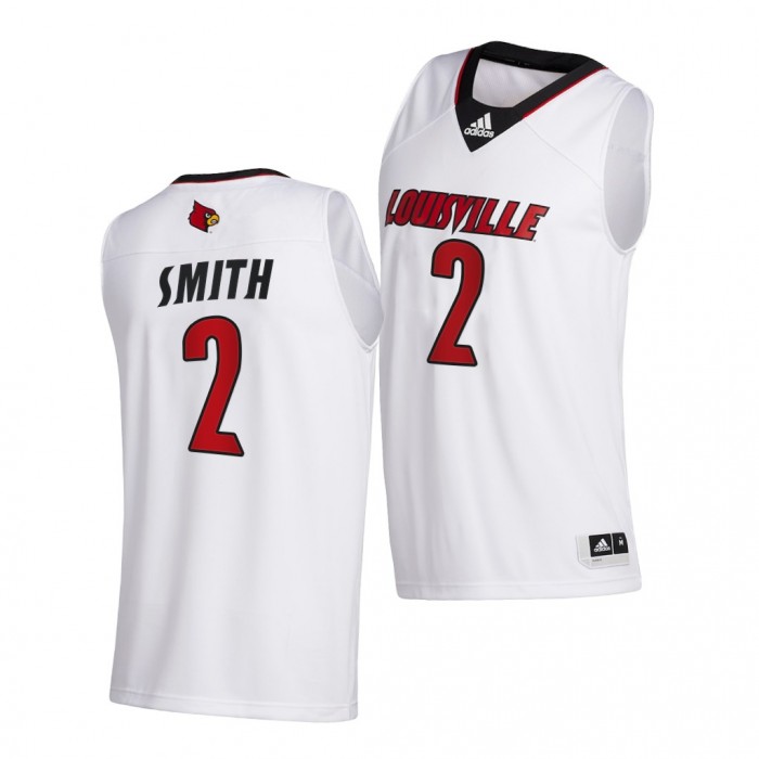 Russ Smith Jersey Louisville Cardinals Retired Number College Basketball Jersey-White