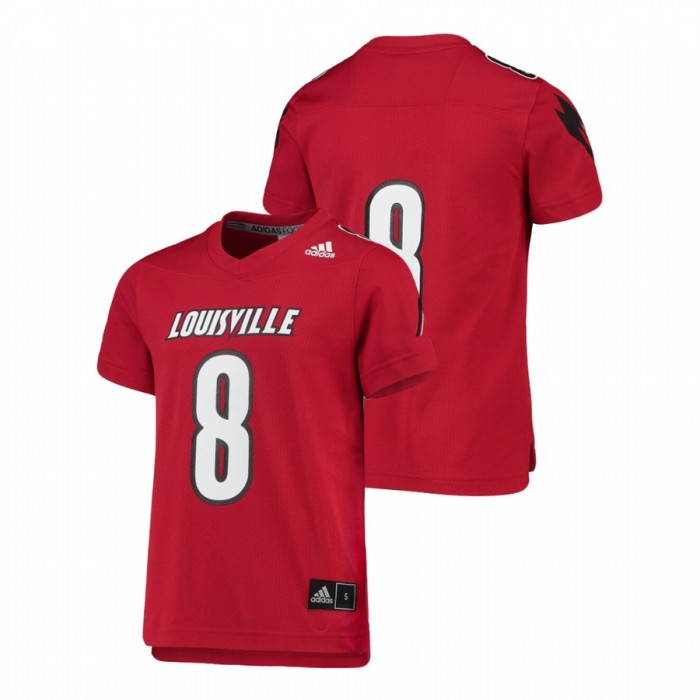 Youth Louisville Cardinals Red Replica Football Jersey