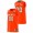 Miami Hurricanes College Basketball Orange Custom Replica Jersey For Men