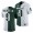 Kenneth Walker III Michigan State Spartans Jersey White Green 2021-22 Split Edition Uniform
