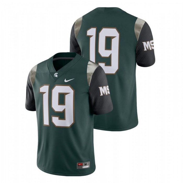 Men's Michigan State Spartans Green Limited Jersey