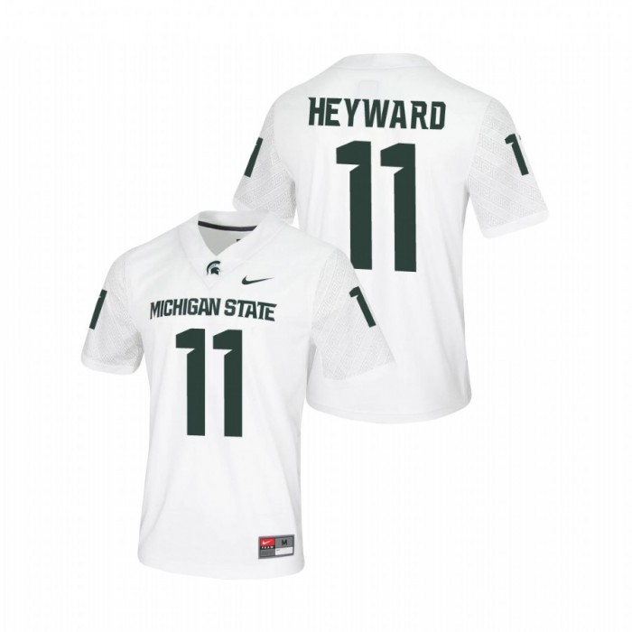 Connor Heyward Michigan State Spartans Untouchable Game White Jersey For Men