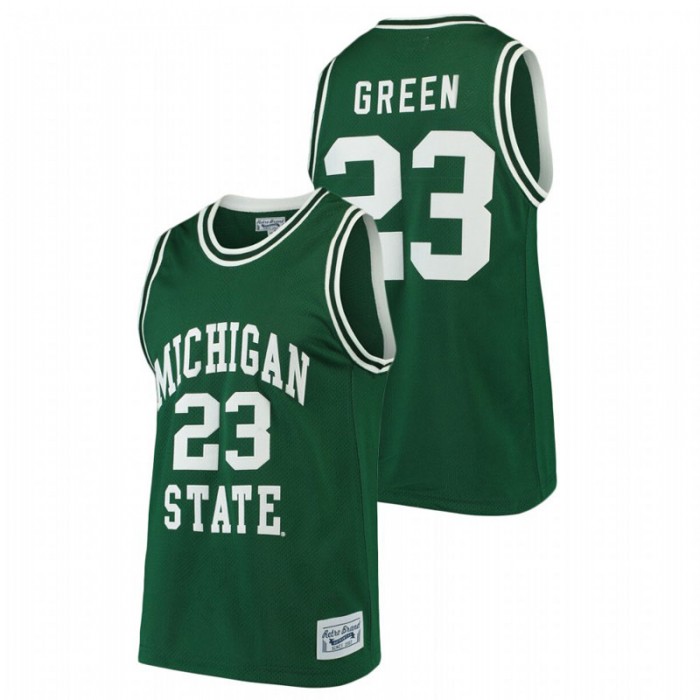 Michigan State Spartans Alumni Limited Draymond Green College Basketball Jersey Green For Men