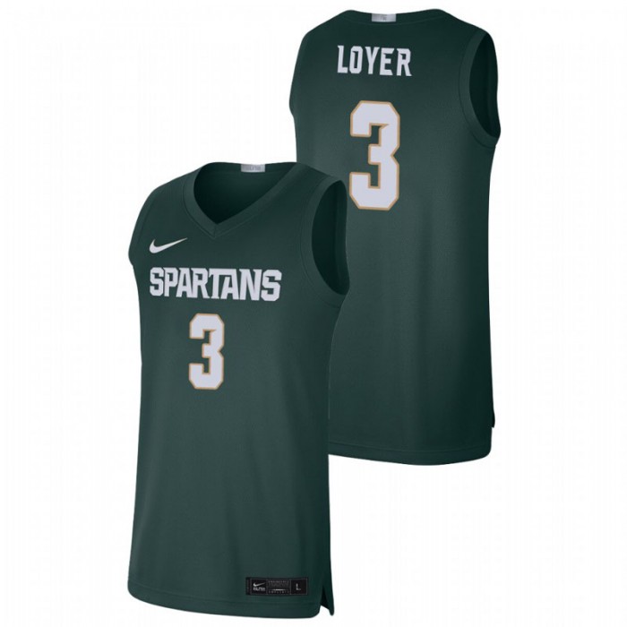 Michigan State Spartans Foster Loyer Jersey College Baketball Green Alumni Limited For Men