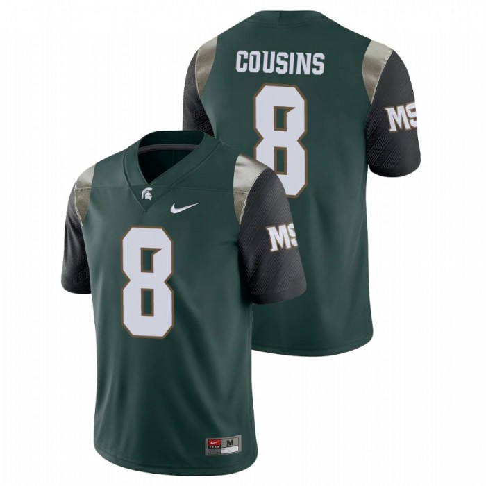 Michigan State Spartans Kirk Cousins Limited Jersey For Men Green