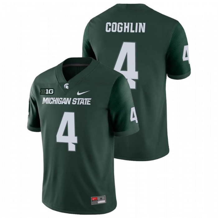 Matt Coghlin Michigan State Spartans College Football Green Game Jersey