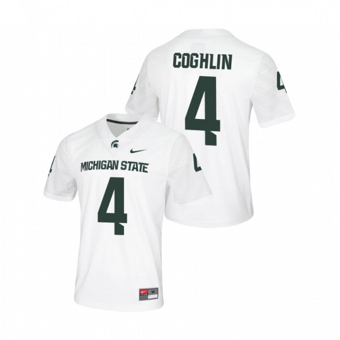 Matt Coghlin Michigan State Spartans Untouchable Game White Jersey For Men