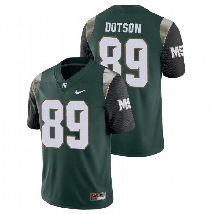 Michigan State Spartans Matt Dotson Limited Jersey For Men Green