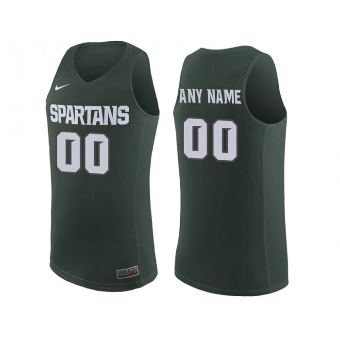 Michigan State Spartans #00 Green College Basketball Jersey
