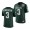 Michigan State Spartans Xavier Henderson 2021 Peach Bowl Jersey #3 Green College Football Playoff Uniform