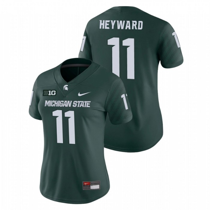 Connor Heyward Michigan State Spartans Game Green College Football Jersey