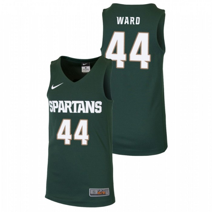 Youth Michigan State Spartans College Basketball Green Nick Ward Replica Jersey