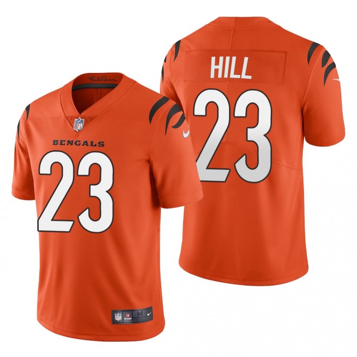Daxton Hill #23 Cincinnati Bengals 2022 NFL Draft Orange Men Alternate Limited Jersey Michigan Wolverines