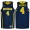 Male Chris Webber Michigan Wolverines Navy Blue NCAA High-School Basketball NBA Player Jersey
