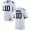 Male Michigan Wolverines #10 Tom Brady White NCAA Football Alumni Game Jersey