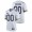 Custom Michigan Wolverines College Football Away Game White Jersey For Men